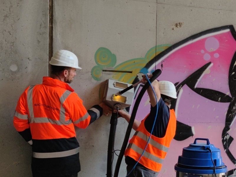 graffiti entfernung reinigung fassade