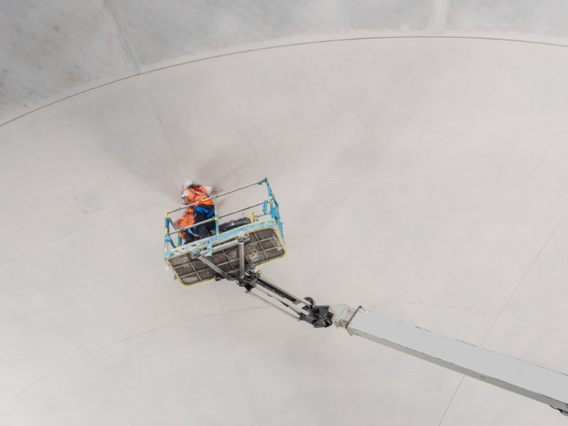 sichtbetonretusche kosmetik vorher nachher bild folge beconart