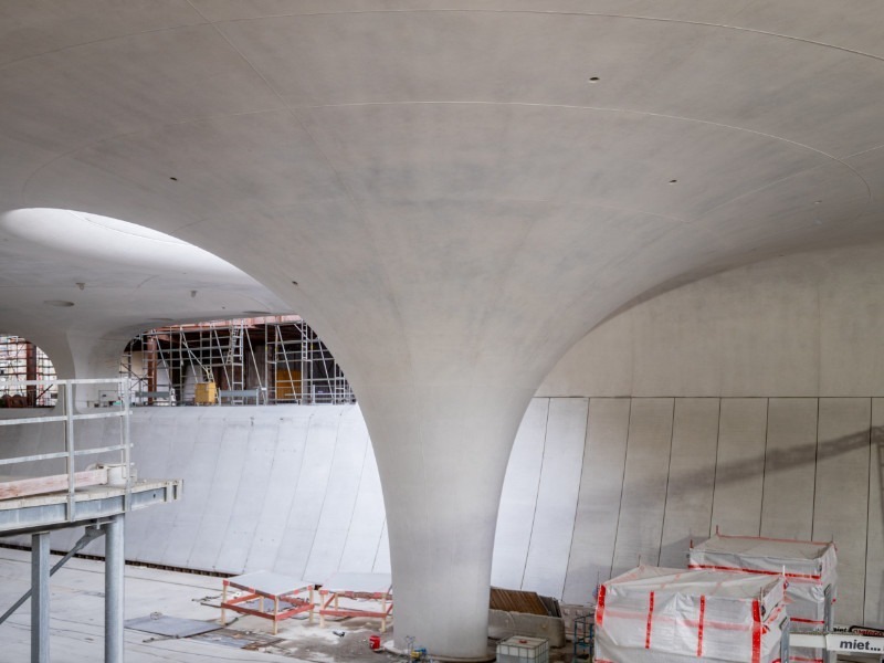 Stuttgart Sichtbetonkosmetik S21 nachher